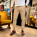 CESAR – pantalone chino nido d’ape sartoriale