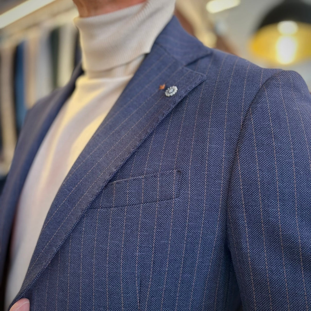 JENNA – giacca gessata sartoriale