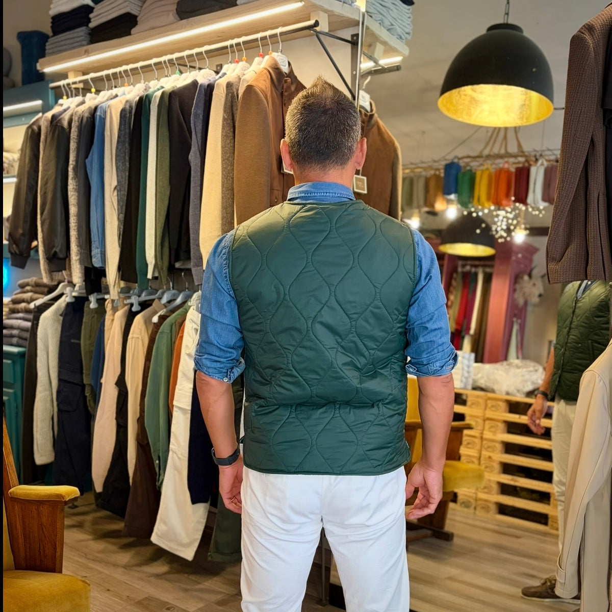 FREDDY - smanicato trapuntato sartoriale