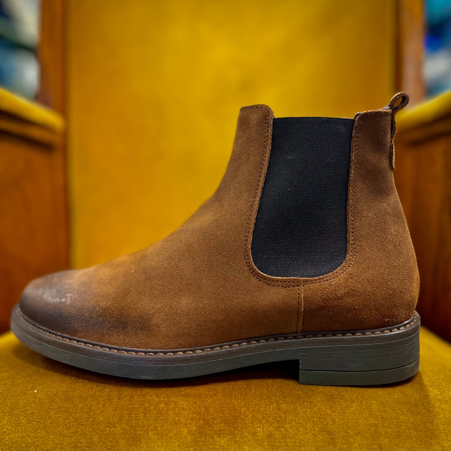 AIKO – stivale camoscio invecchiato