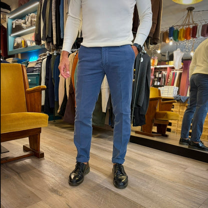 NEUER – pantalone chino sartoriale