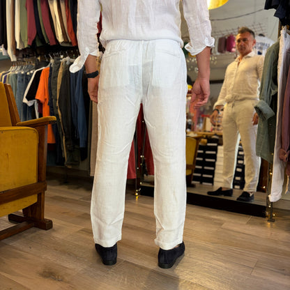DINHO - pantalaccio lino sartoriale