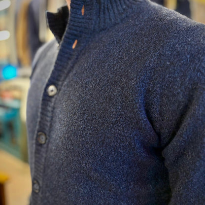 DEL PIERO – cardigan lana sartoriale