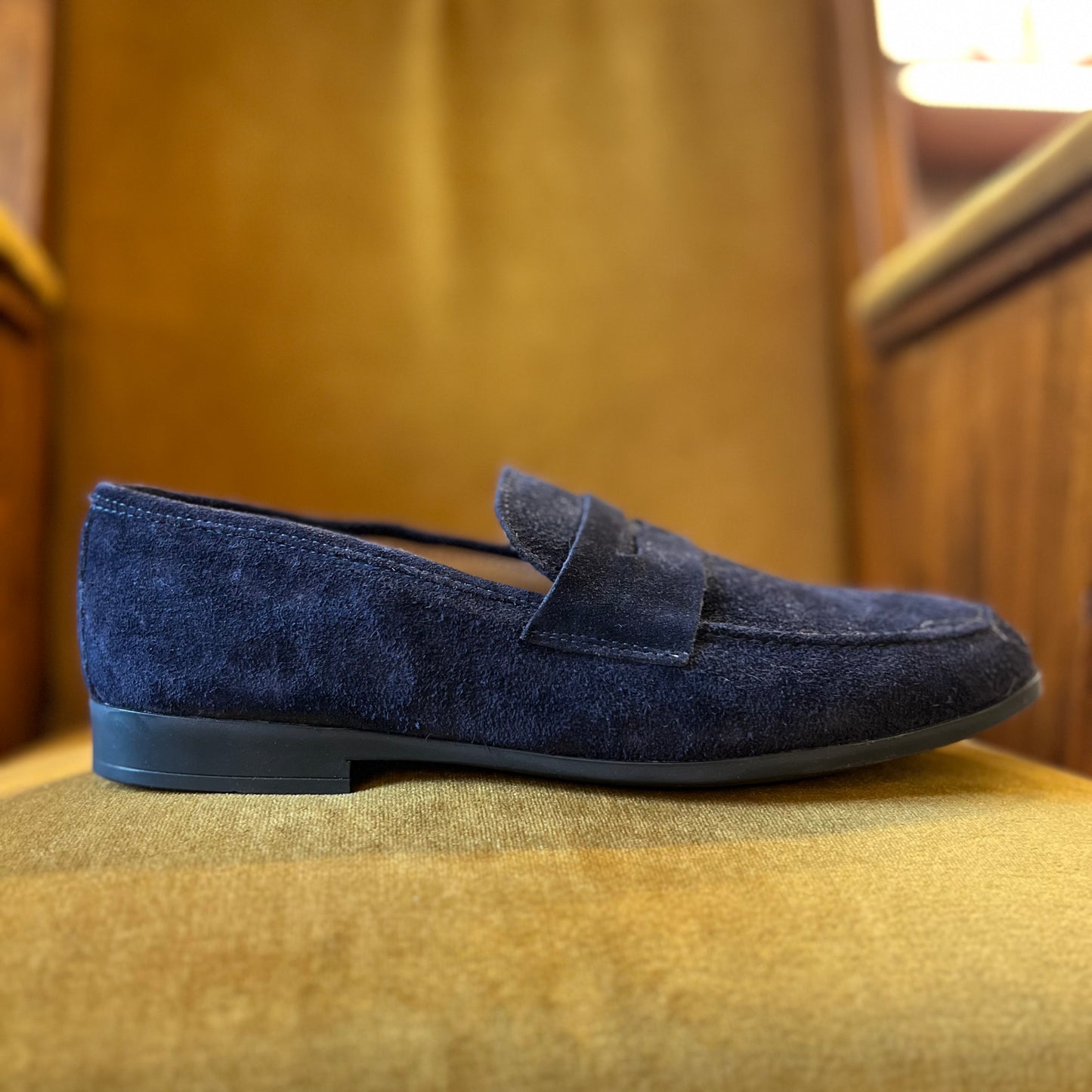 VICTOR – mocassino camoscio