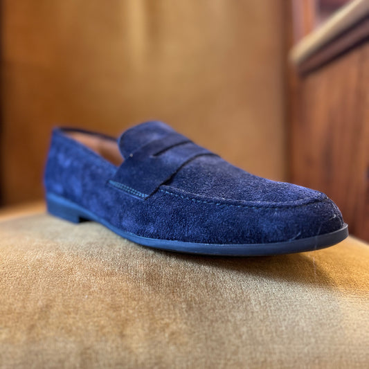 VICTOR – mocassino camoscio