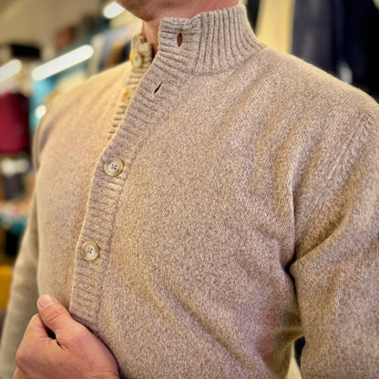 DEL PIERO – cardigan lana sartoriale