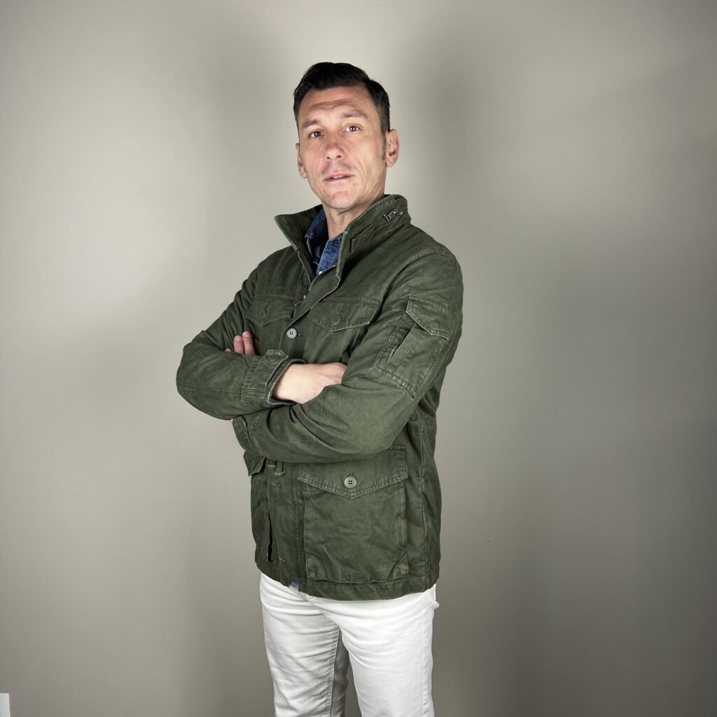 PARKER – parka verde leggero