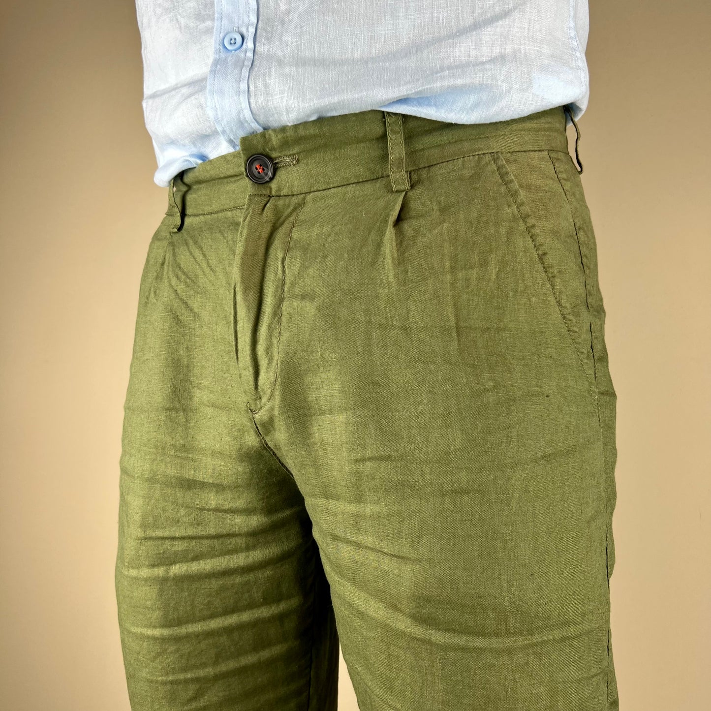 VIETRI - pantalone lino