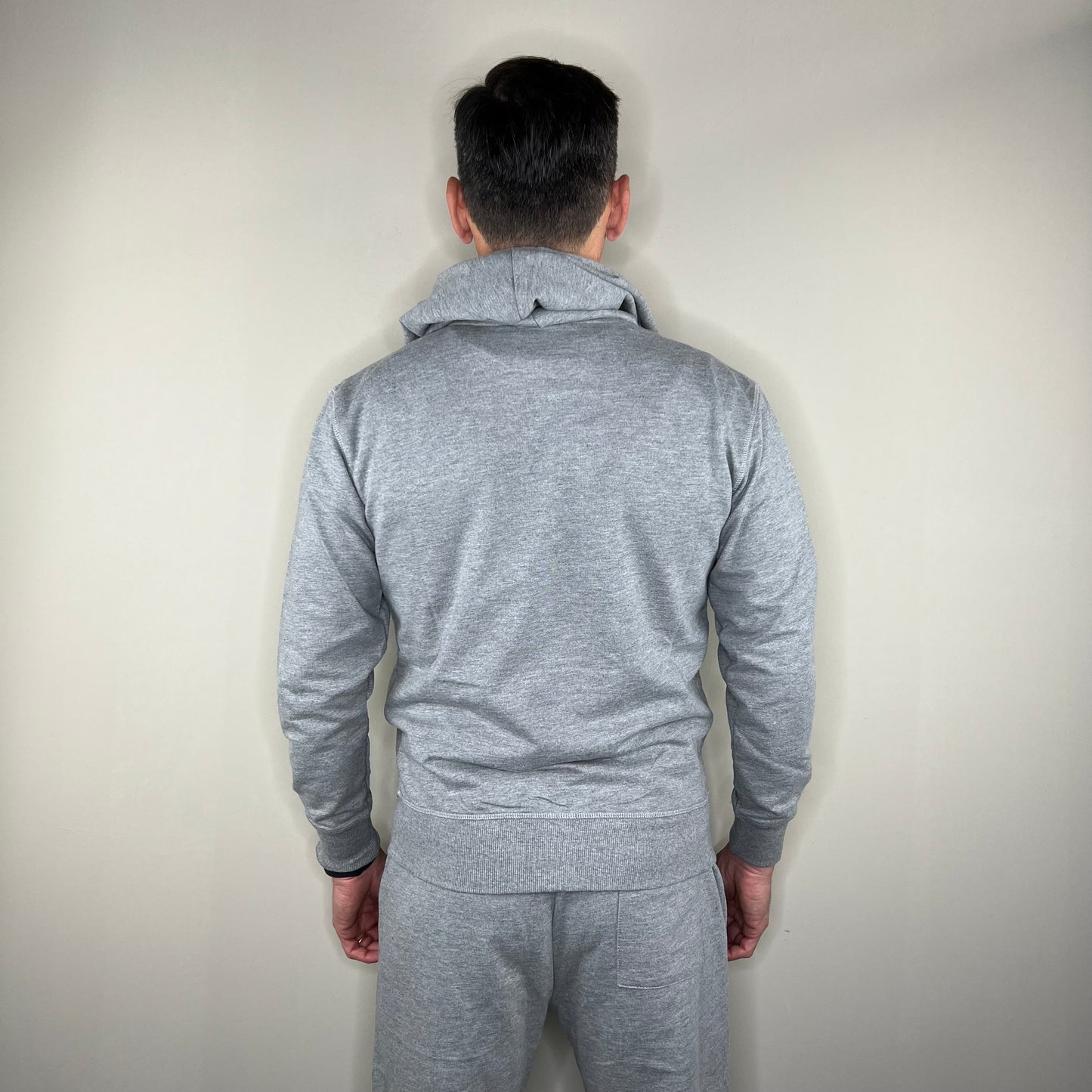 JONES - felpa cappuccio leggera zip