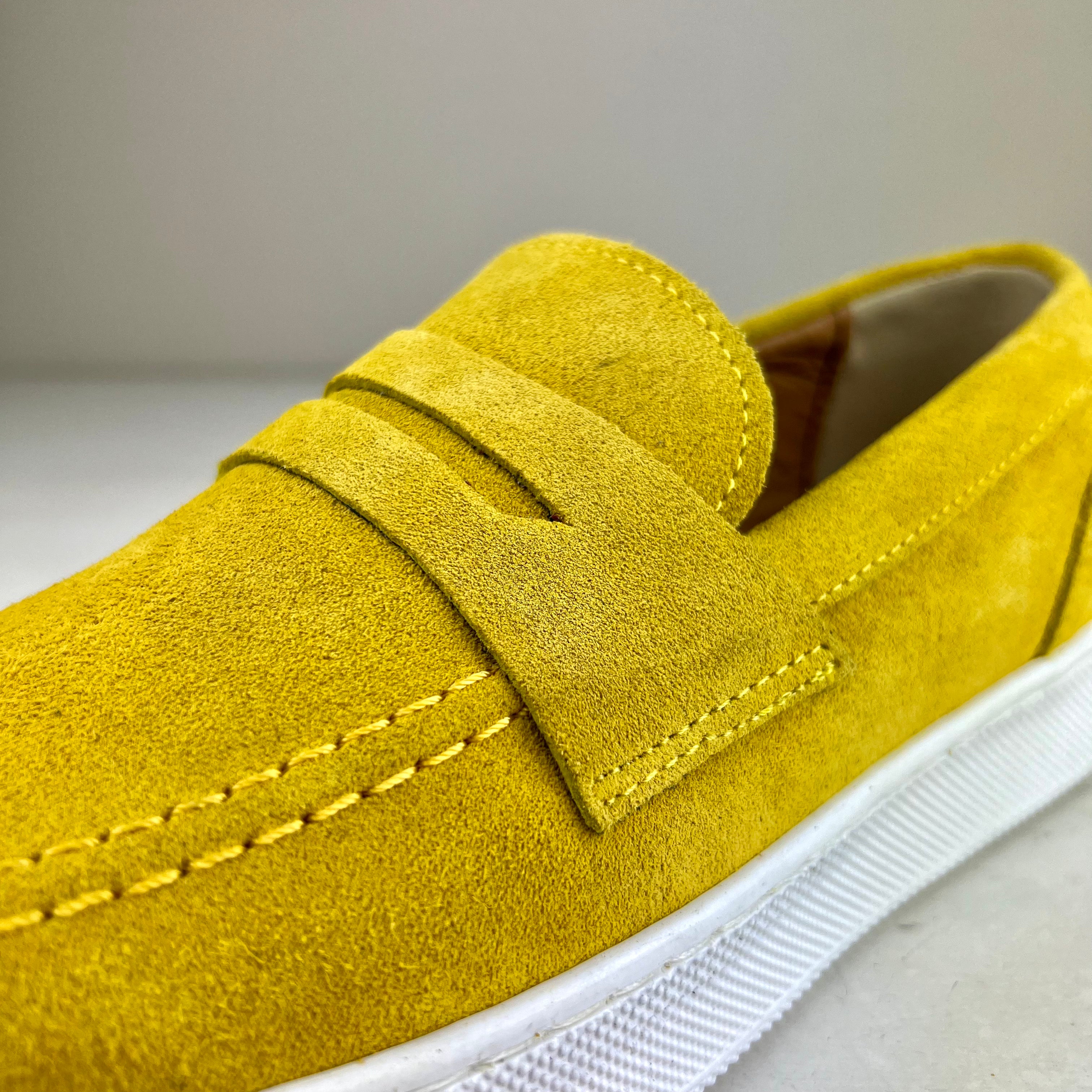 MIKEL – mocassino sneaker camoscio