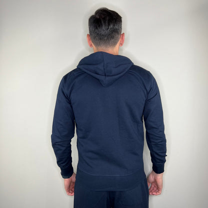 JONES - felpa cappuccio leggera zip