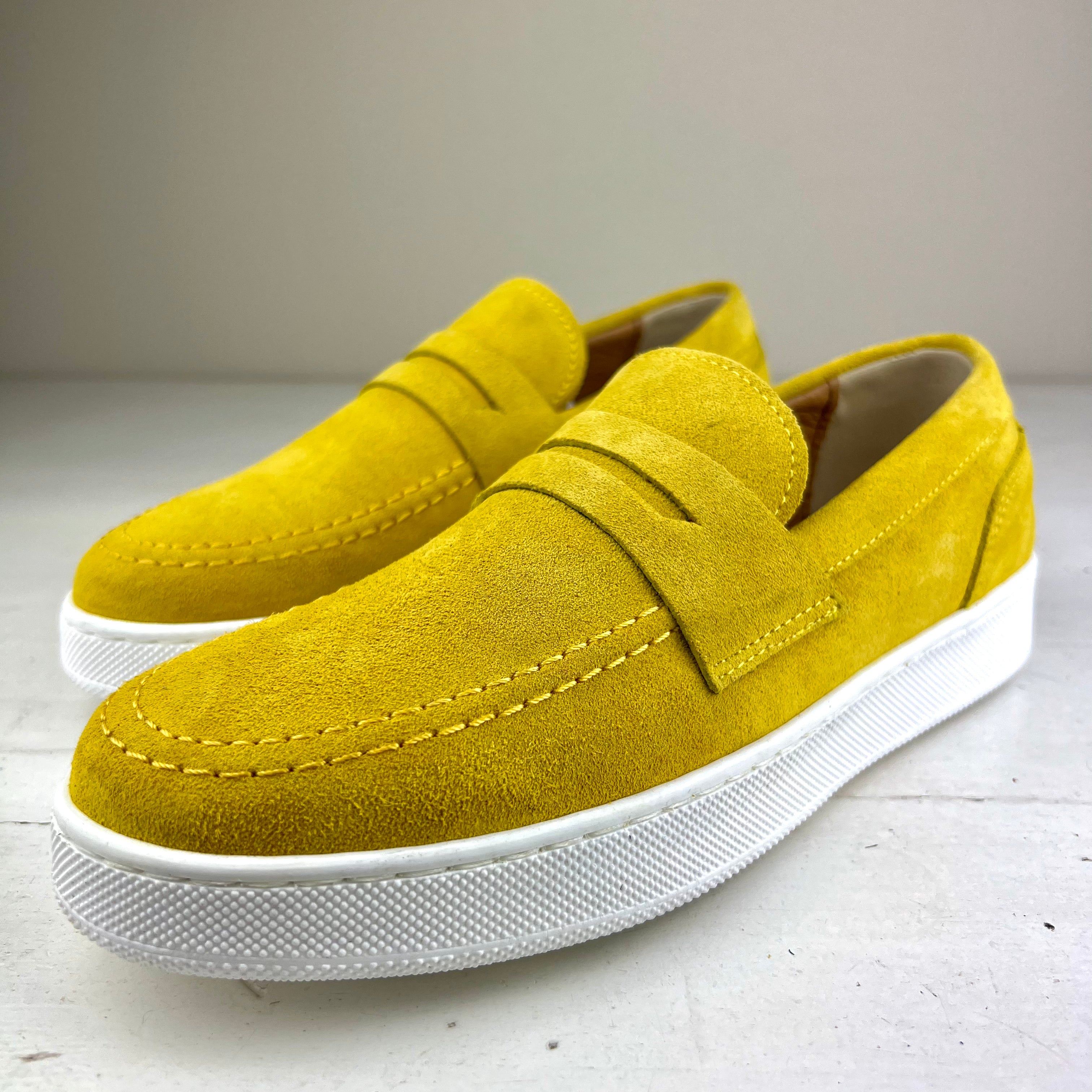 MIKEL – mocassino sneaker camoscio